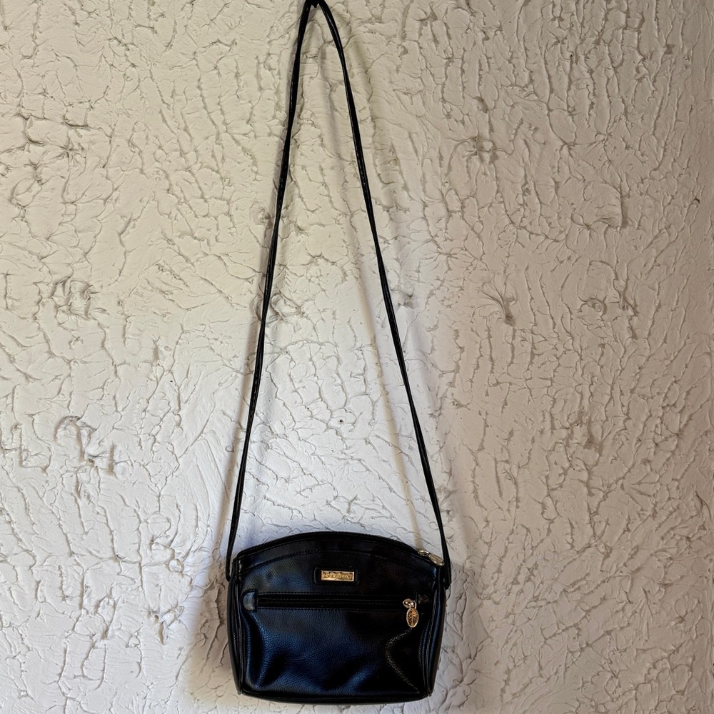 Vintage Liz Claiborne Black Crossbody Bag